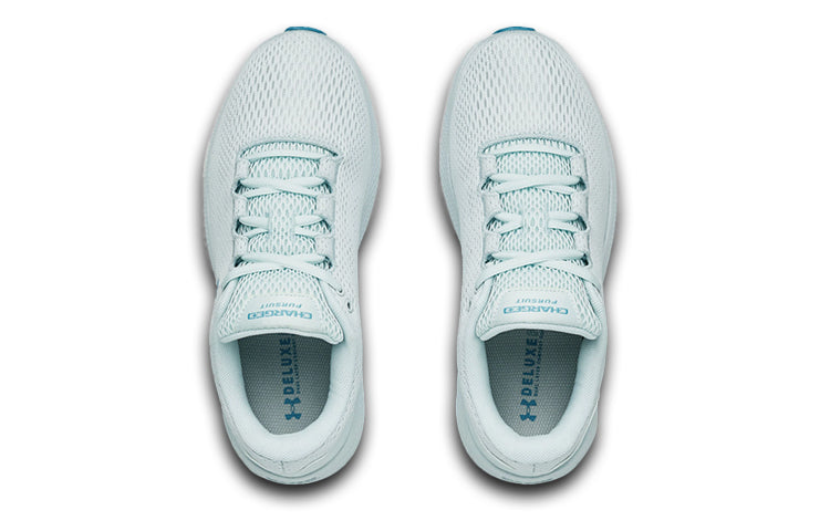 (WMNS) Under Armour Charged Pursuit 2 'White Blue' 3022604-302