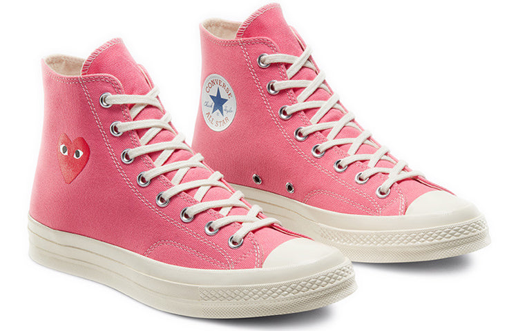 Converse x COMME des GARCONS PLAY Chuck 70 High 'Bright Pink' 168301C