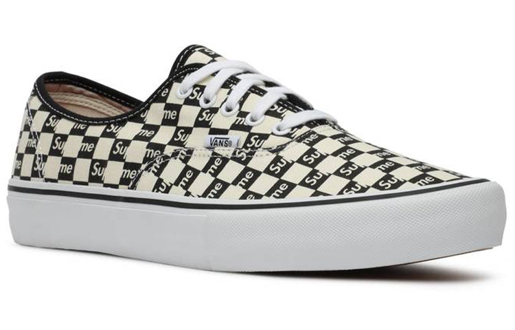 Vans Supreme x Authentic Pro 'Checkered Black' VN000Q0DJLW