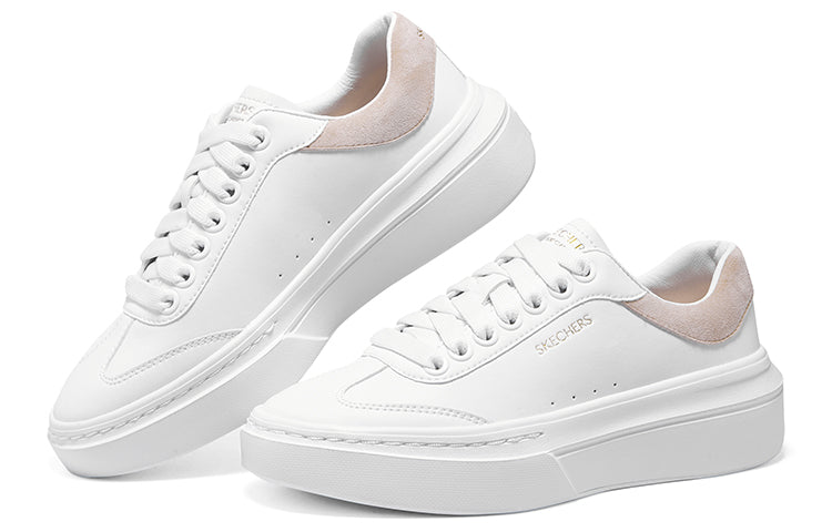 (WMNS) Skechers Cordova Classic 'White Pink' 185060-WPK