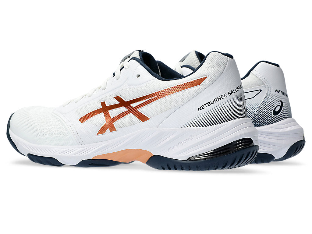 ASICS Netburner Ballistic FF 3 'White Pure Bronze' 1051A083-960