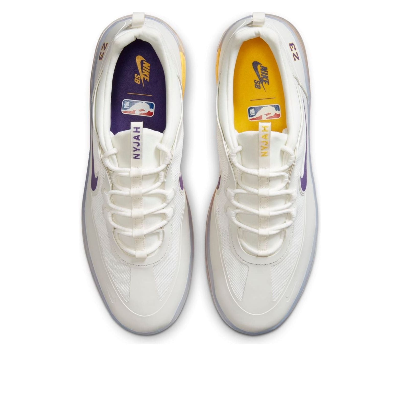 Nike x NBA Nyjah Free 2 SB 'Lakers' DA3439-100