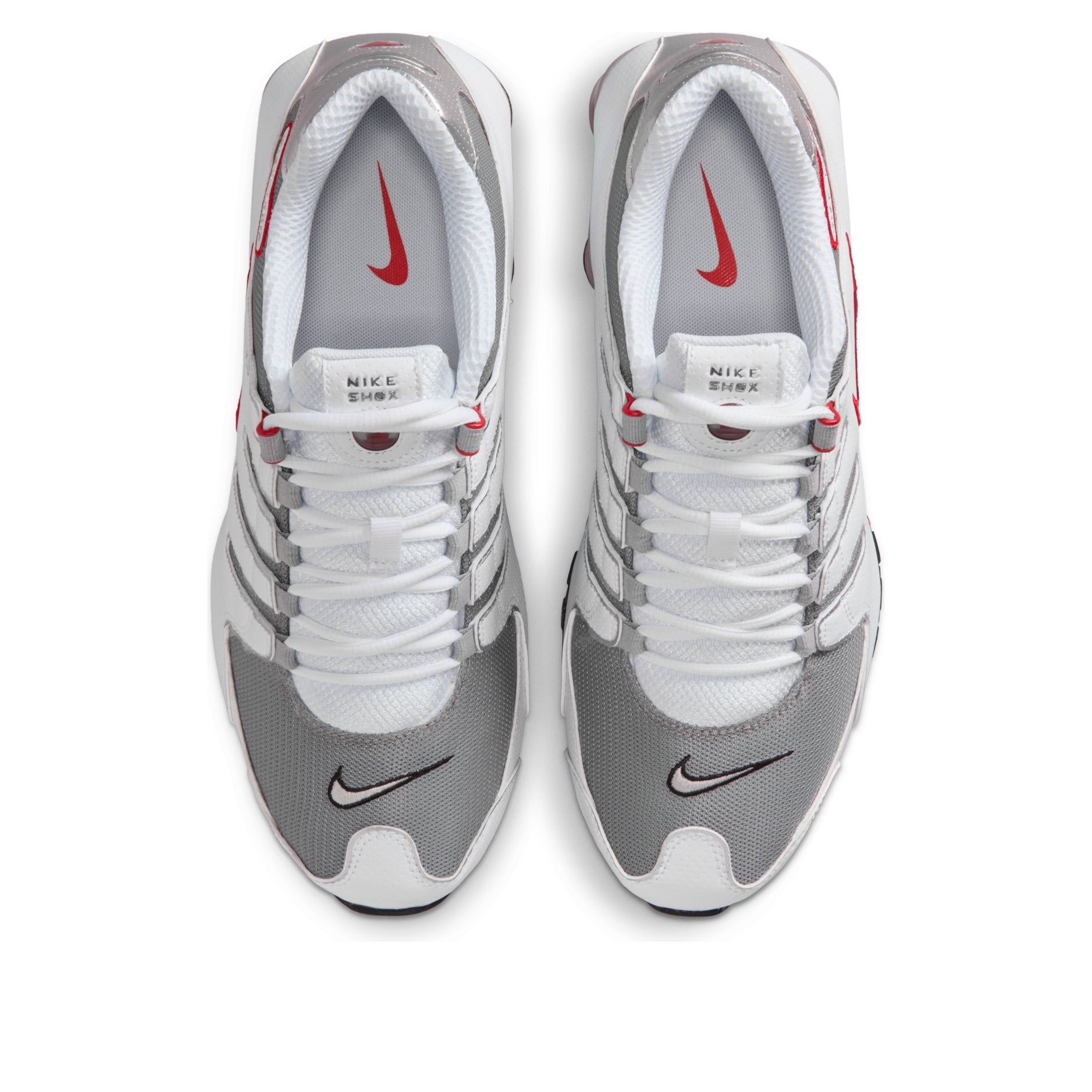 Nike Shox NZ 'White Sport Red Cool Grey' 378341-104