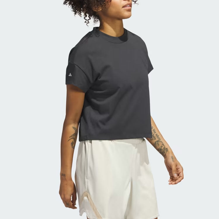 (WMNS) adidas Select Cutoff Tee 'Carbon' IJ5234