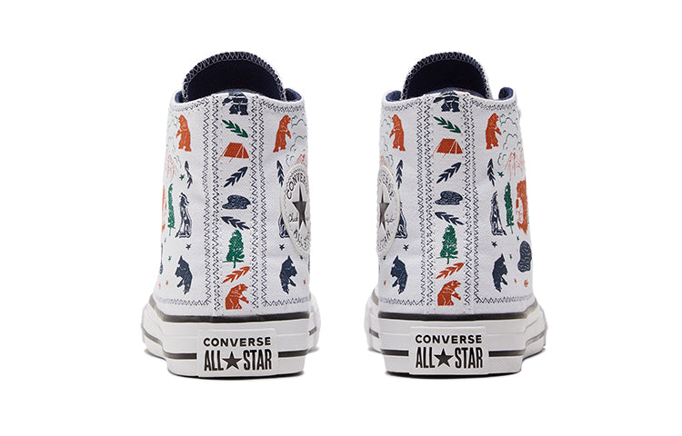 (GS) Converse Chuck Taylor All Star White/Orange 672439C
