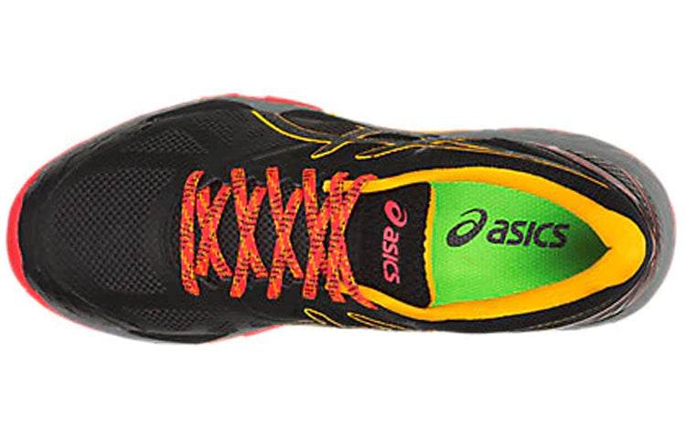 (WMNS) ASICS Gel-FujiTrabuco 6 'Black Yellow Red' T7E9N-001