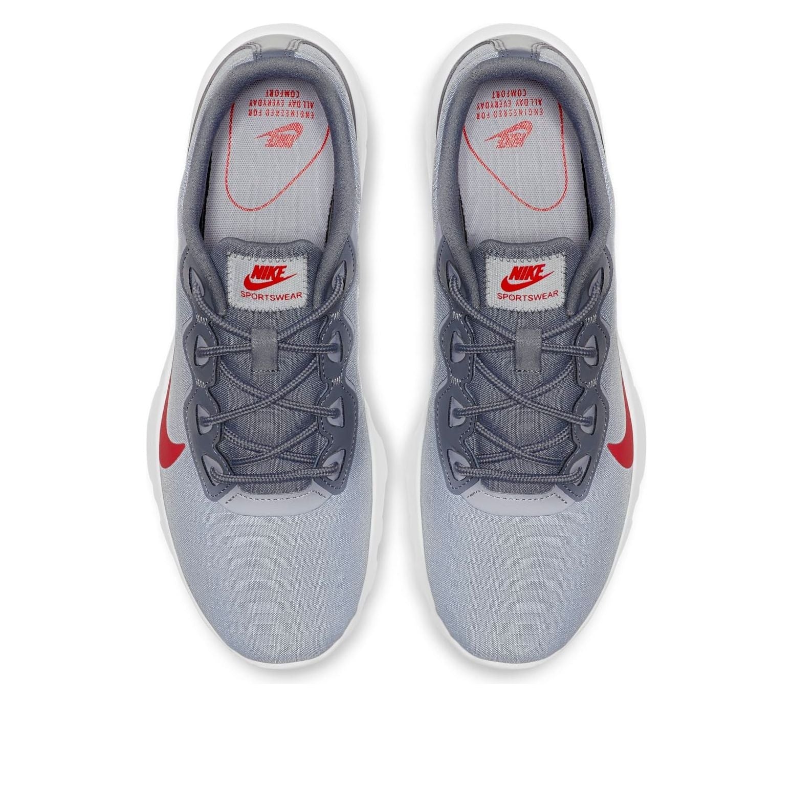 Nike Explore Strada Gunsmoke 'Grey Red' CQ7626-001
