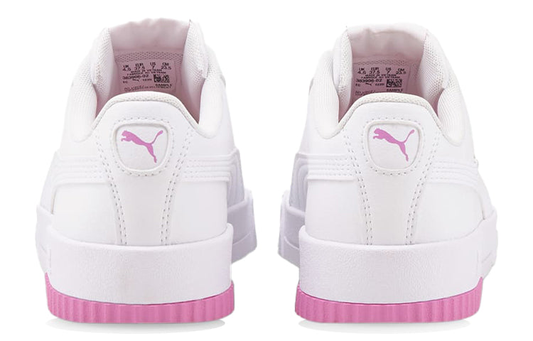 (WMNS) PUMA Carina Logomania Kadin Sneakers White/Red/Pink 383906-02