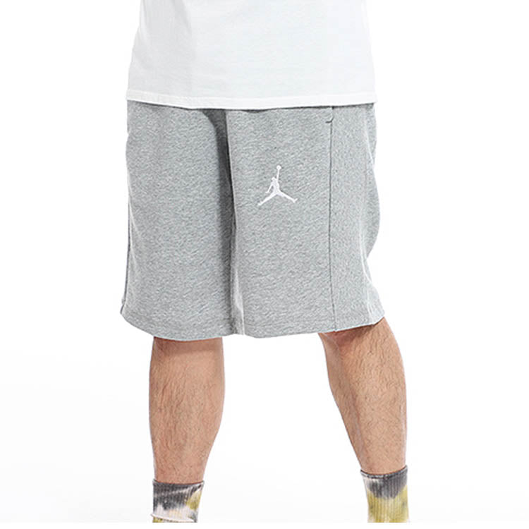 Air Jordan Casual Sports Basketball Training Breathable Shorts Gray 809458-063