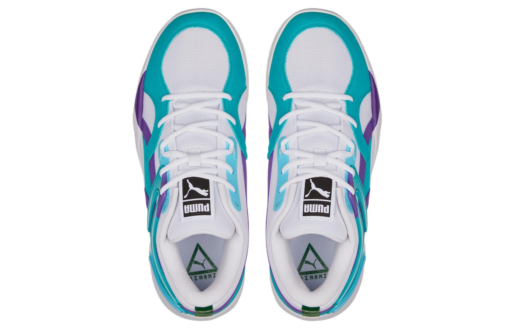 PUMA TRC Blaze Court 'White Deep Aqua' 376582-17
