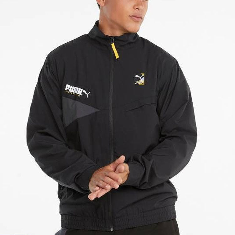 PUMA International Winterized Woven Jacket 'Black' 533087-01