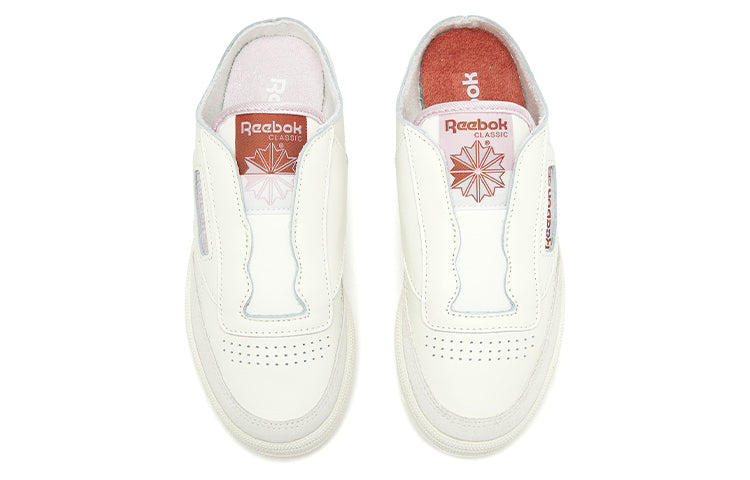 (WMNS) Reebok Club C Laceless Mule 'Chalk' GZ5319