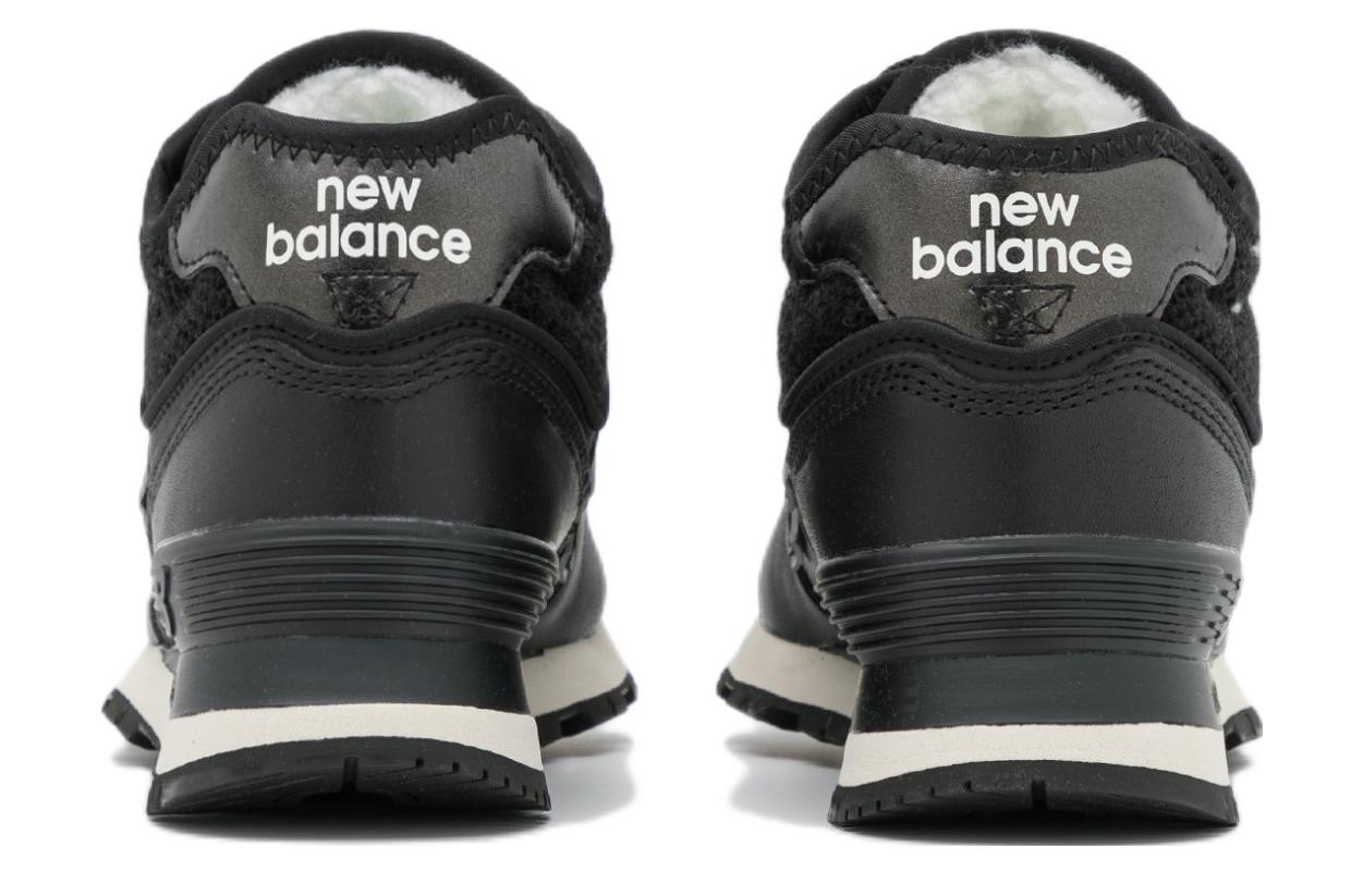 (WMNS) New Balance 574 Series Mid Tops Casual Black WH574MI2