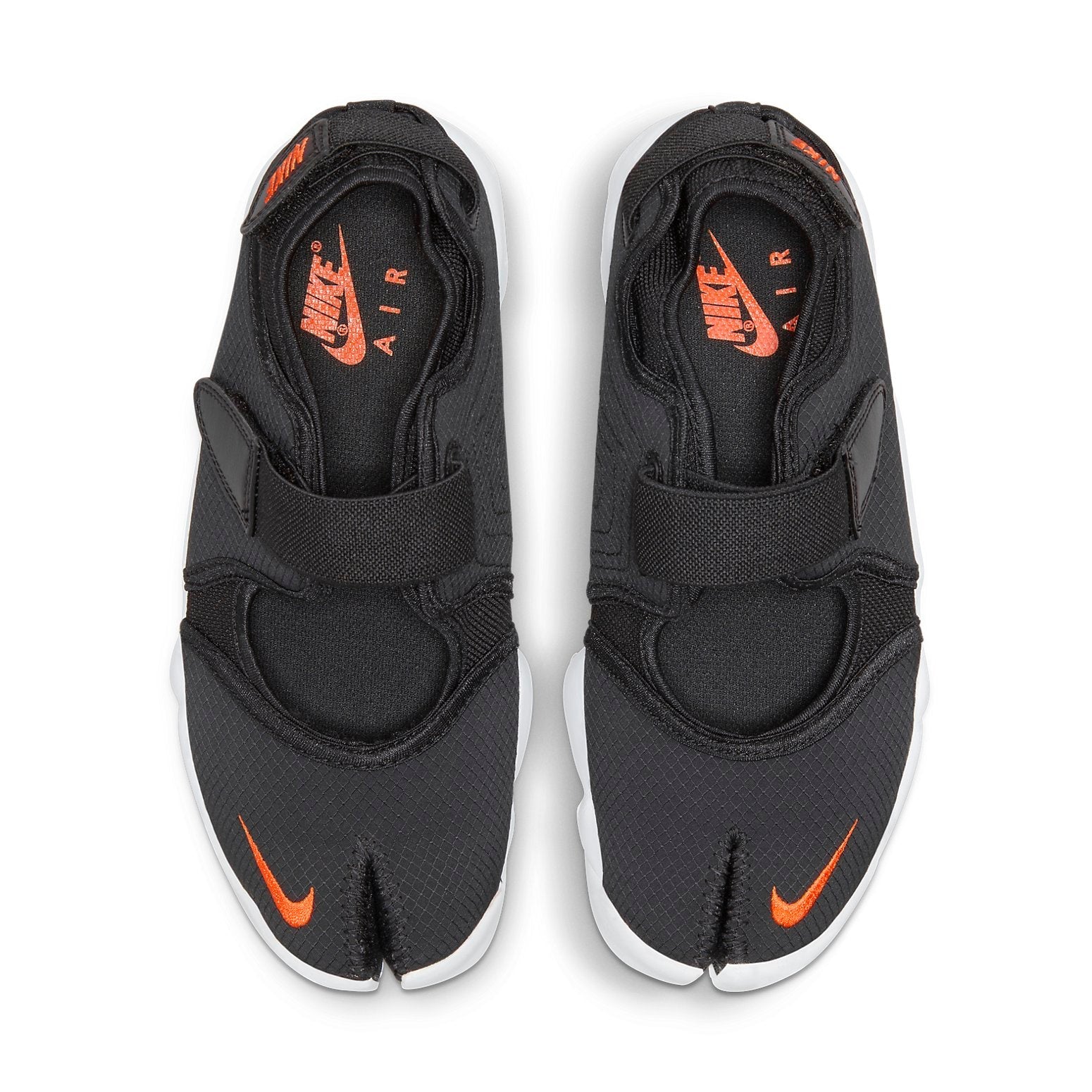(WMNS) Nike Air Rift Breathe 'Black Rush Orange' DN1338-001