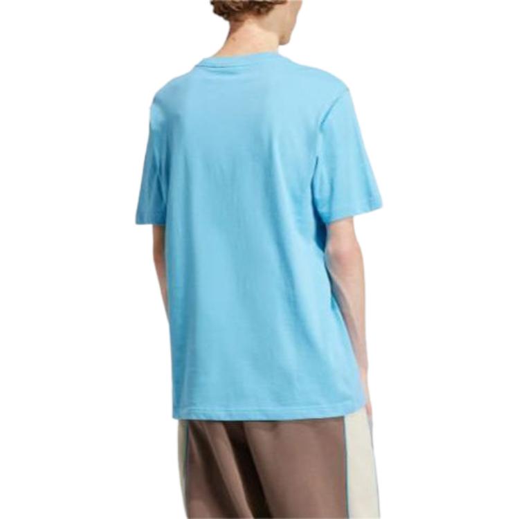 adidas Trefoil Essentials T-shirt Asia Sizing 'Blue' IU2358