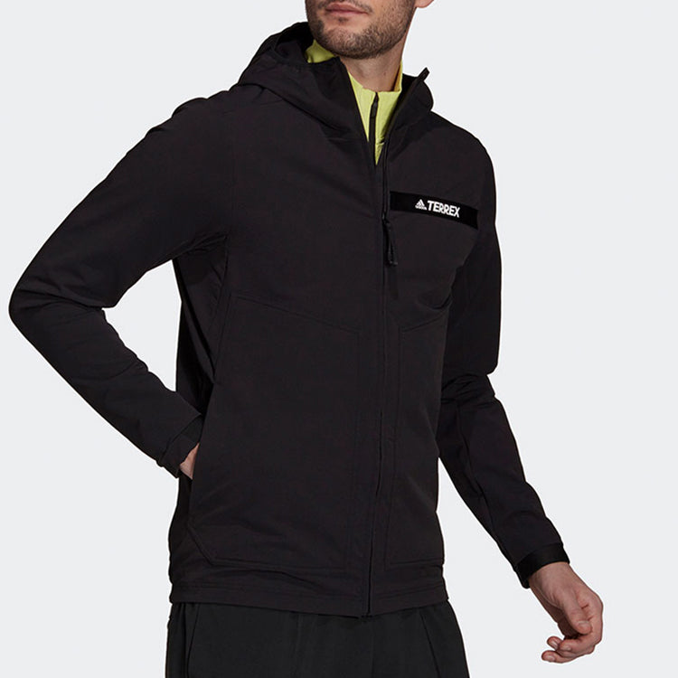 adidas Terrex Multi Stretch Softshell Jacket 'Black' GU6490
