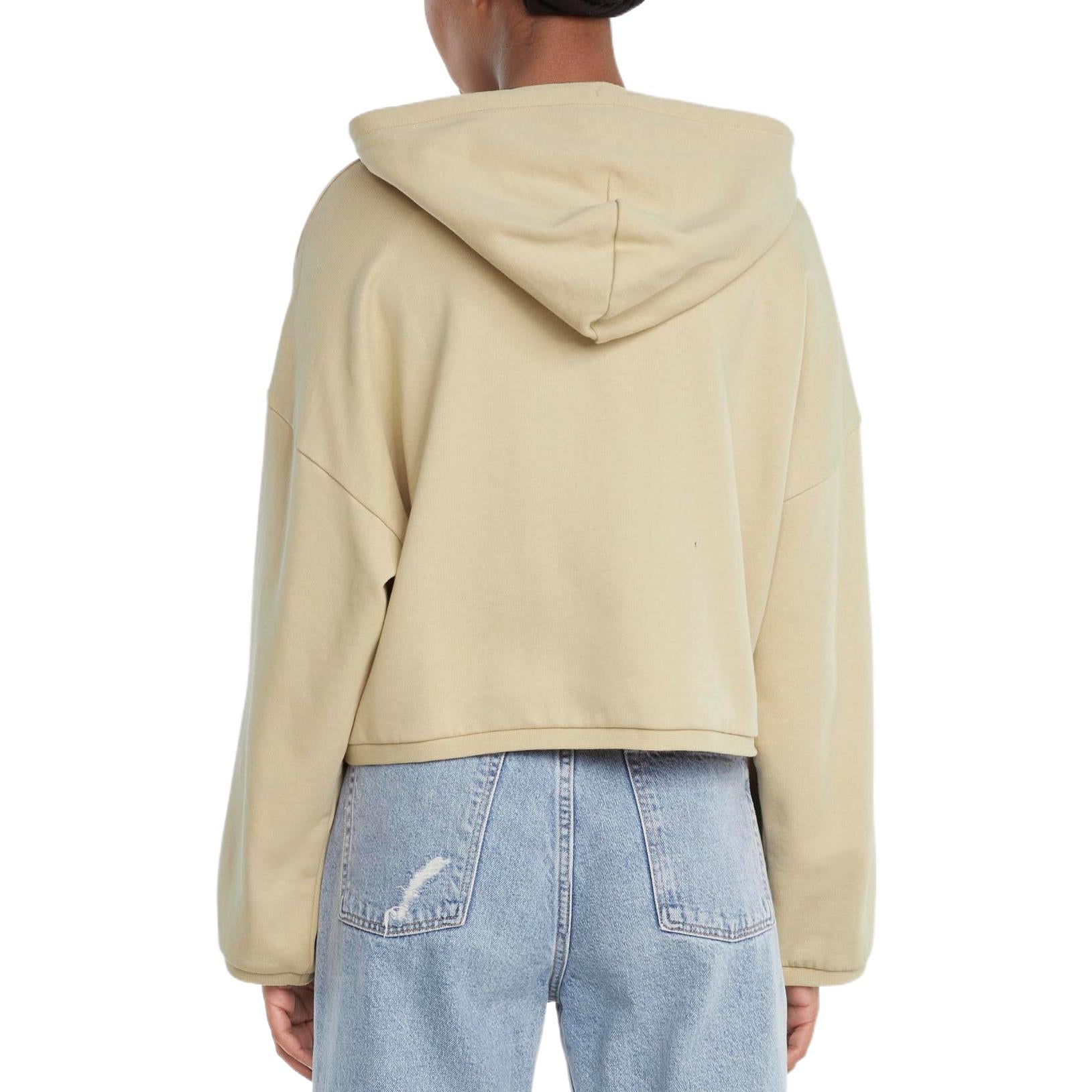 (WMNS) PUMA RE.GEN Cropped Hoodie 'Yellow' 531941-20