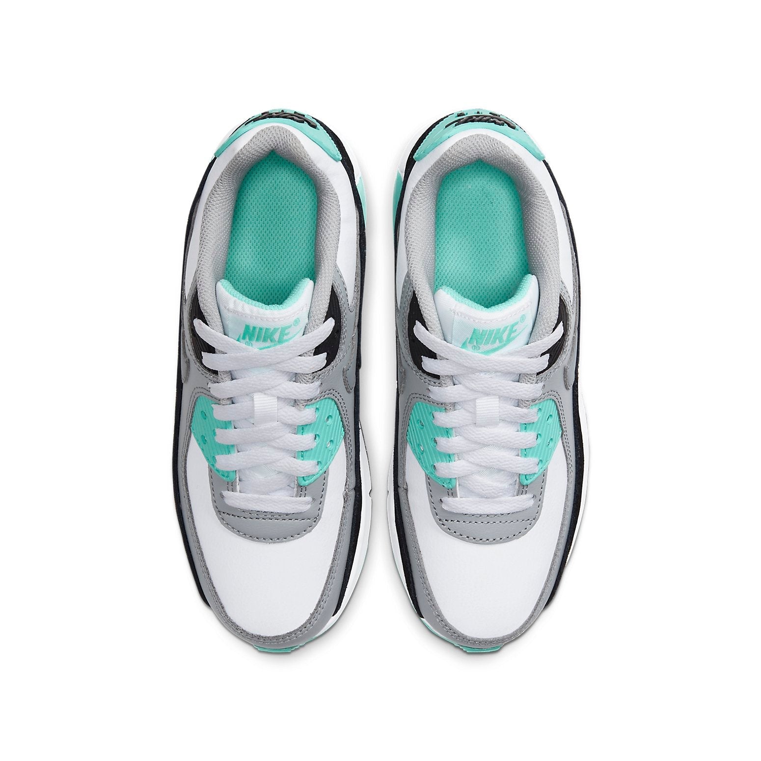(GS) Nike Air Max 90 Leather 'Hyper Turquoise' CD6864-102
