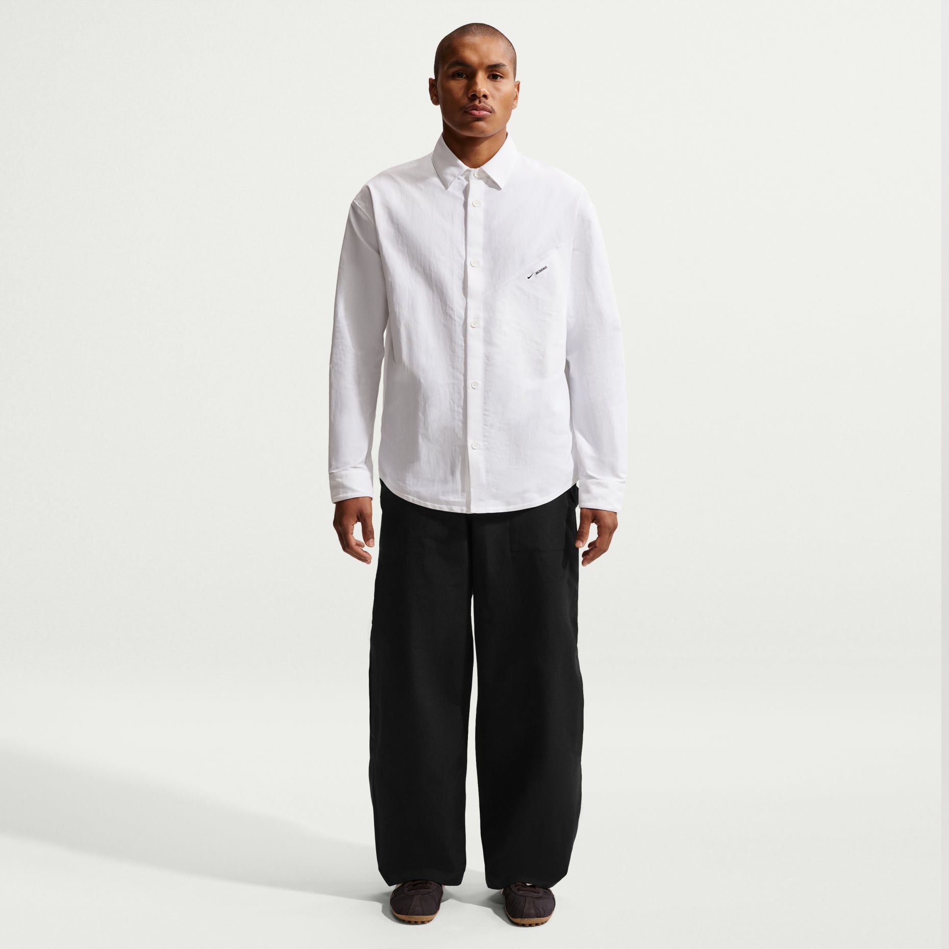 Nike x Jacquemus Long-Sleeve Shirt 'White' HQ6148-100