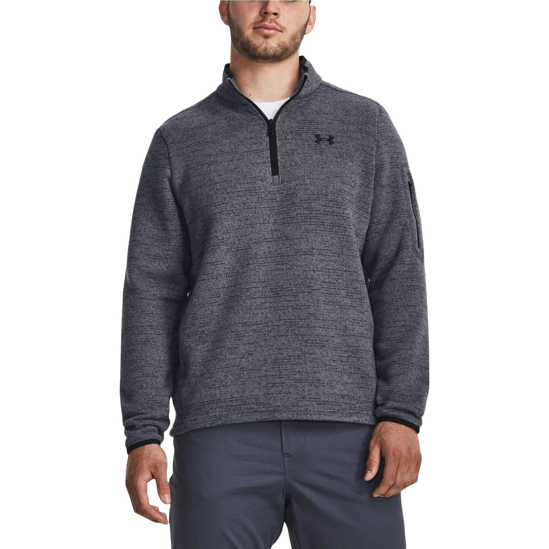 Under Armour Specialist 1/4 Zip Pullover 'Pitch Grey' 1380271-012