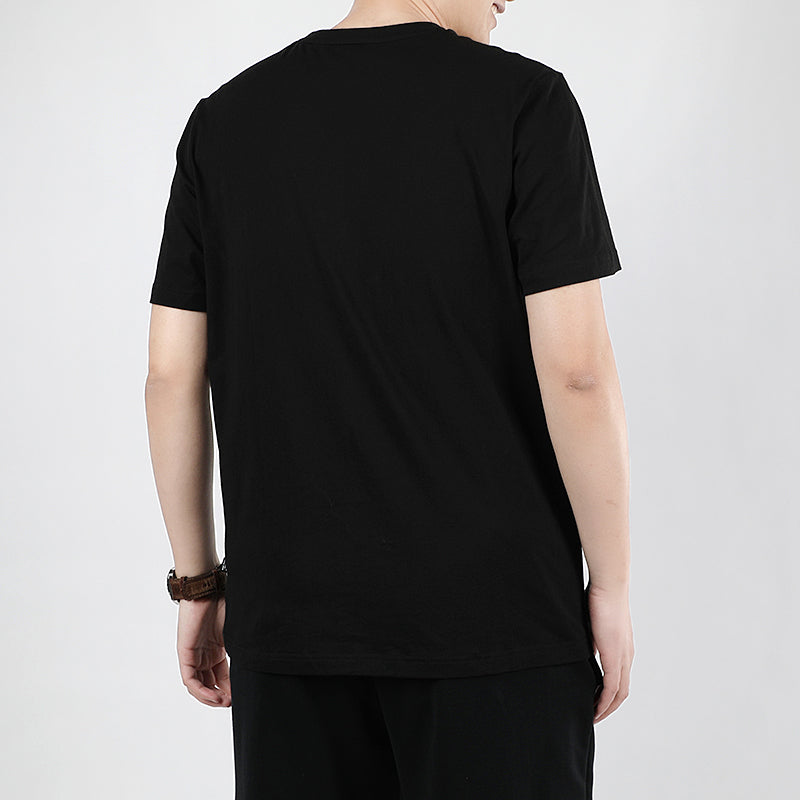 PUMA Celebration Graphic Logo Tee 'Black White Blue' 586040-51