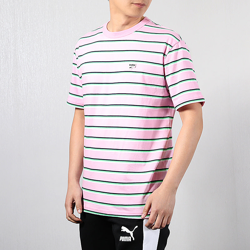 PUMA Downtown Short Sleeve Tee 'Pink' 579230-21