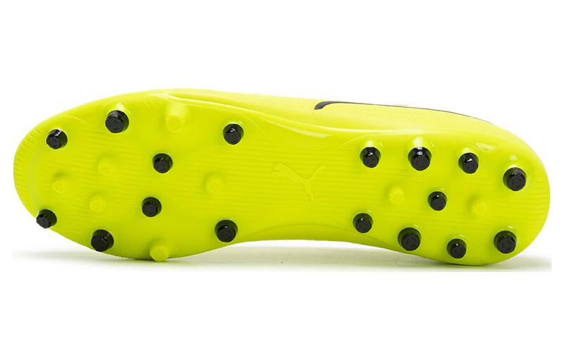 PUMA King Match MG Cleats 'Solar Yellow Black' 107572-02