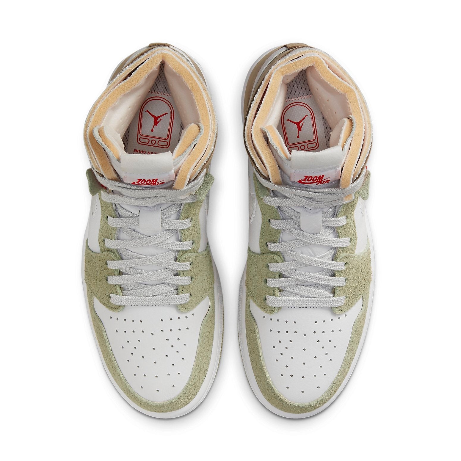 (WMNS) Air Jordan 1 High Zoom Comfort 'Olive Aura' CT0979-102