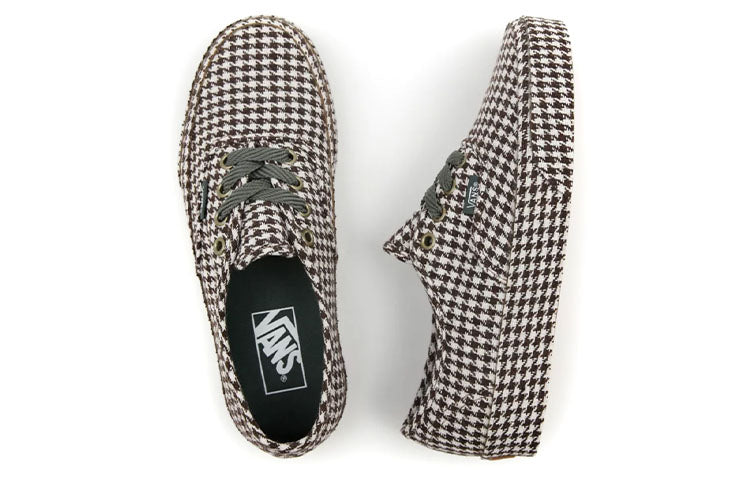 Vans Unisex Retro Prep Authentic Sneakers Brown/White VN0A5KRD8E4