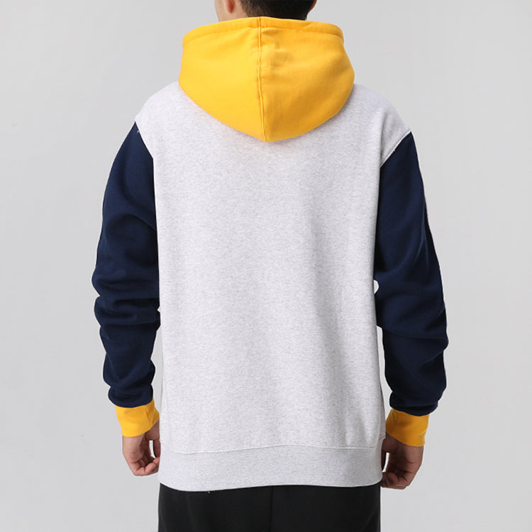 adidas originals Globe Hdy Colorblock logo Printing Fleece Lined White GD2116