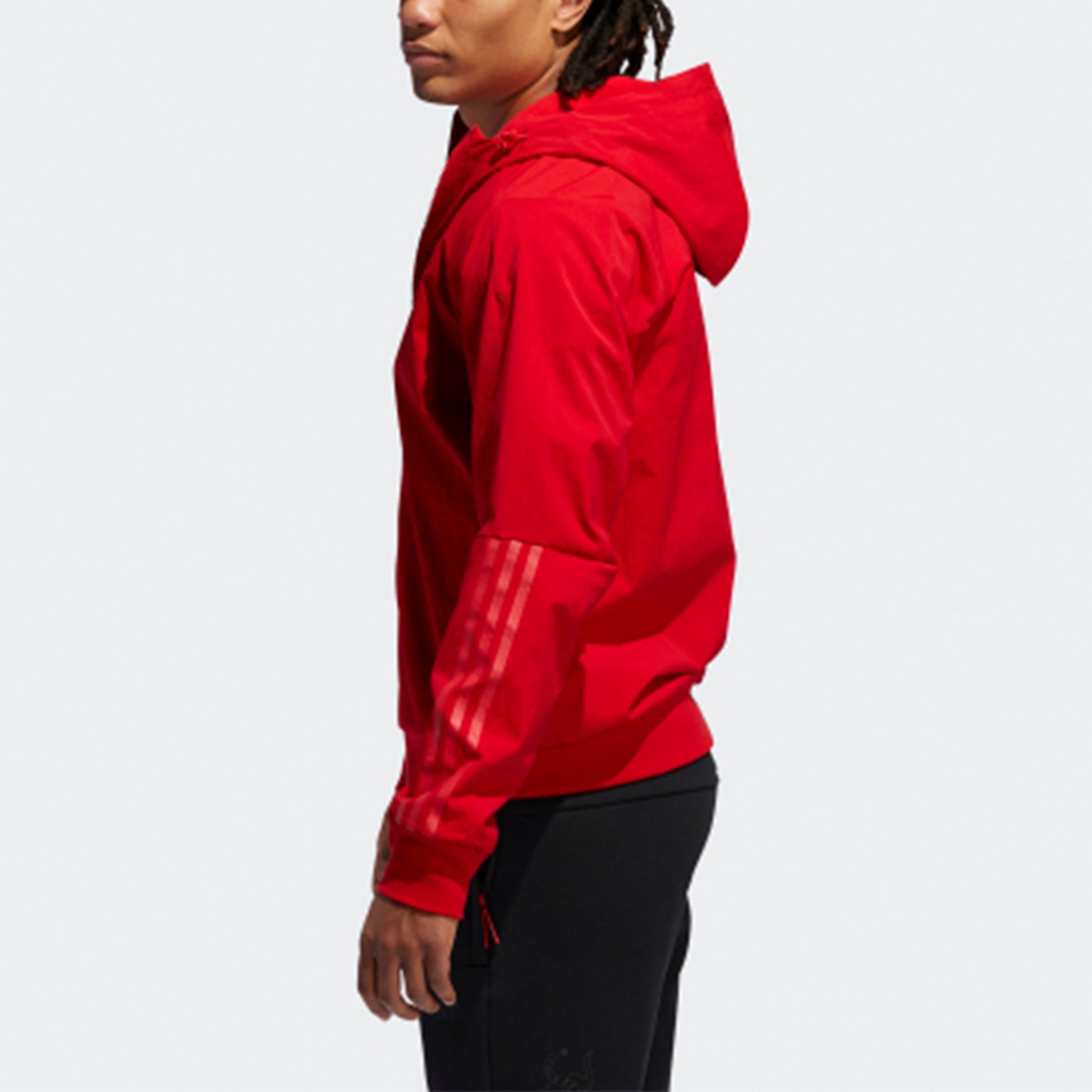 adidas CNY TT Casual Sports Hooded Jacket Red FU6224