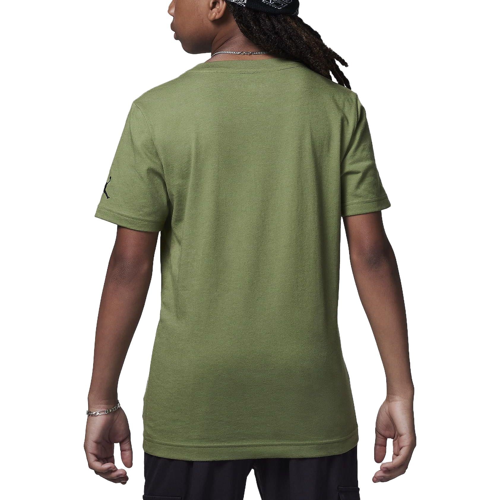(GS) Air Jordan Air Out T-Shirt 'Light Olive' 95C815-EF9