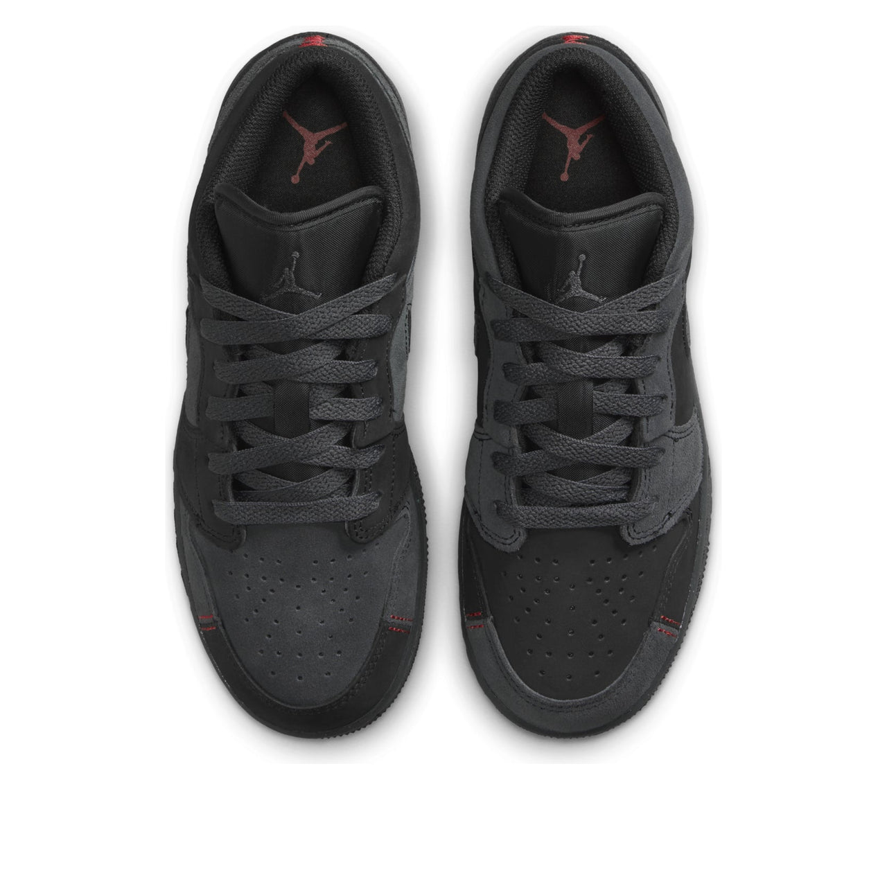 (GS) Air Jordan 1 Low SE Craft 'Dark Smoke Red' FQ7757-001