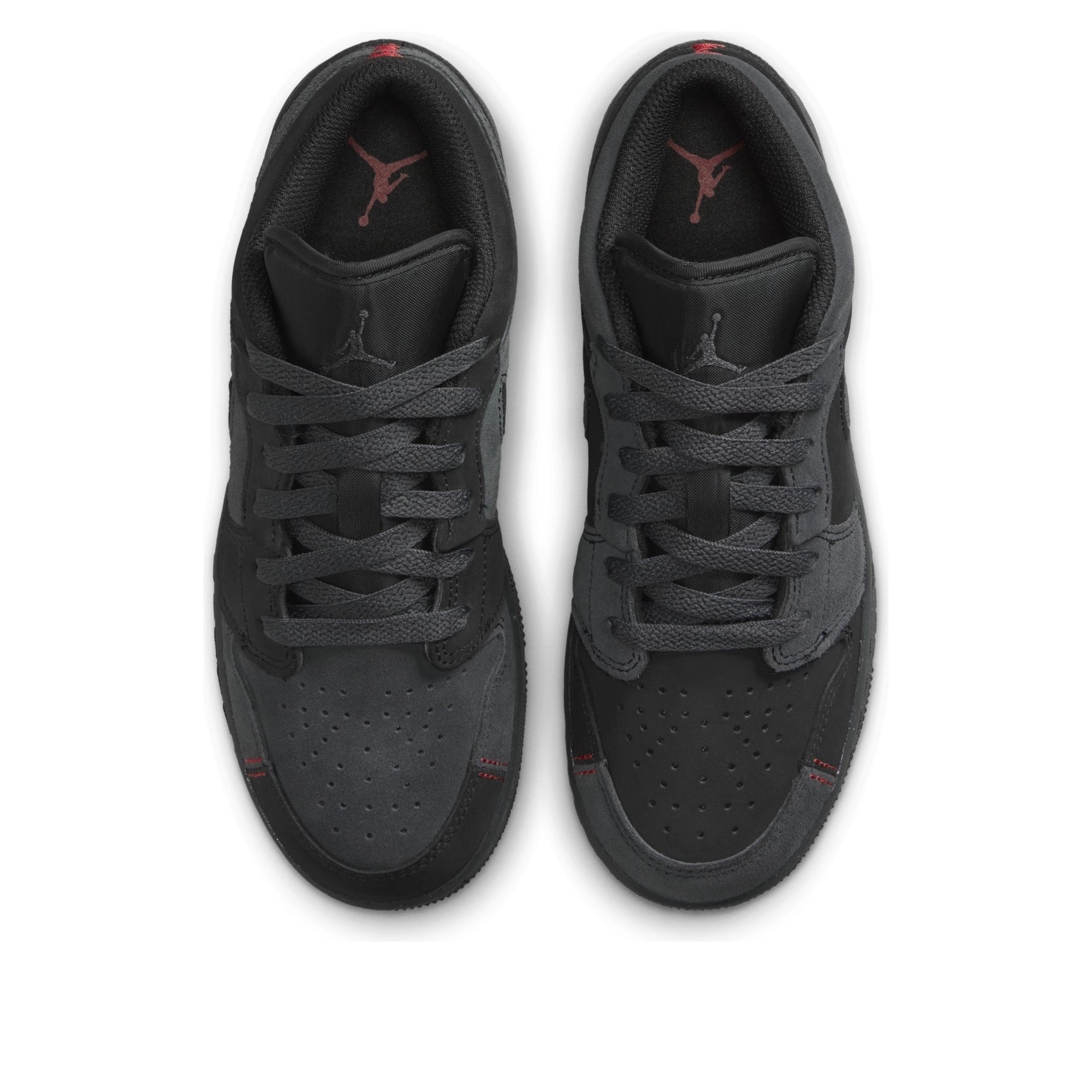 (GS) Air Jordan 1 Low SE Craft 'Dark Smoke Red' FQ7757-001