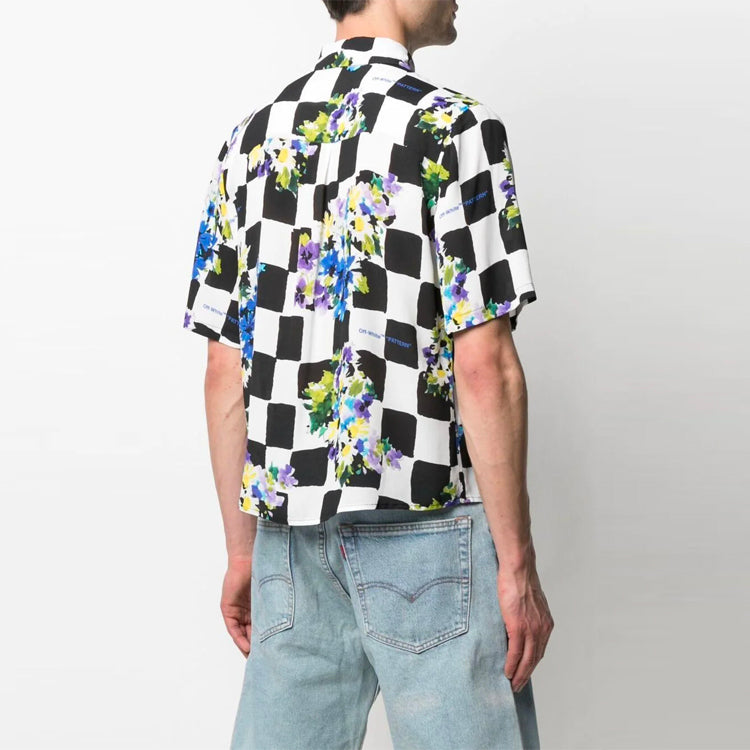 Off-White Men's SS21 Shirt Oversize White OMGA163S21FAB0018400