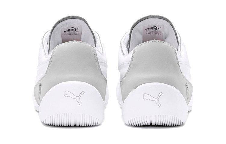 PUMA Ferrari Drift Cat 7 Lifestyle Low Top Running Shoes White/Grey 306096-02