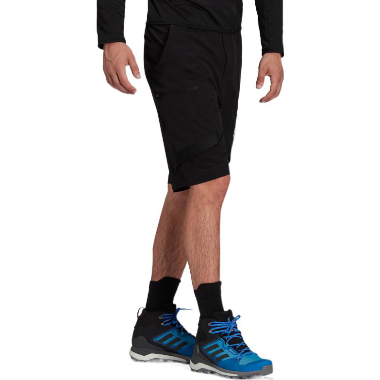 adidas Terrex M Zupahike Sh Solid Color Elastic high waist Sports Shorts Black H55930