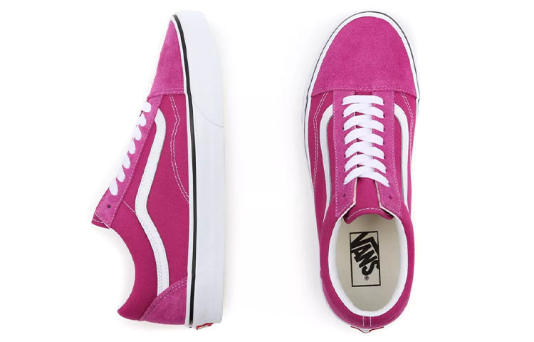 Vans Unisex Old Skool Sneakers Fuchsia/White VN0A5KRF8ZV