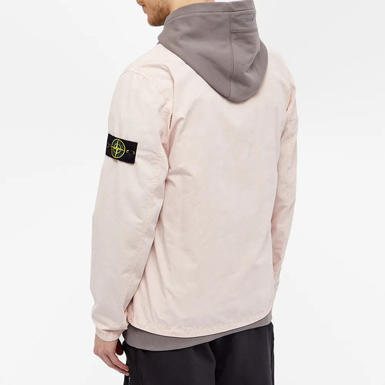 STONE ISLAND Zip Pocket Overshirt 'Antique Rose' 7415117WN-V0182