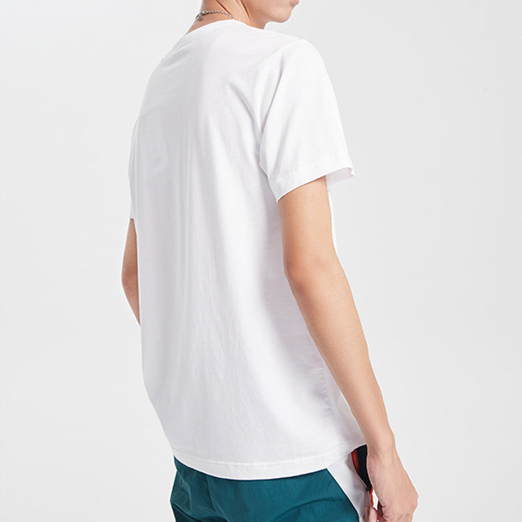 Li-Ning Sports Fashion Series Alphabet Sports Short Sleeve White AHSQ451-1