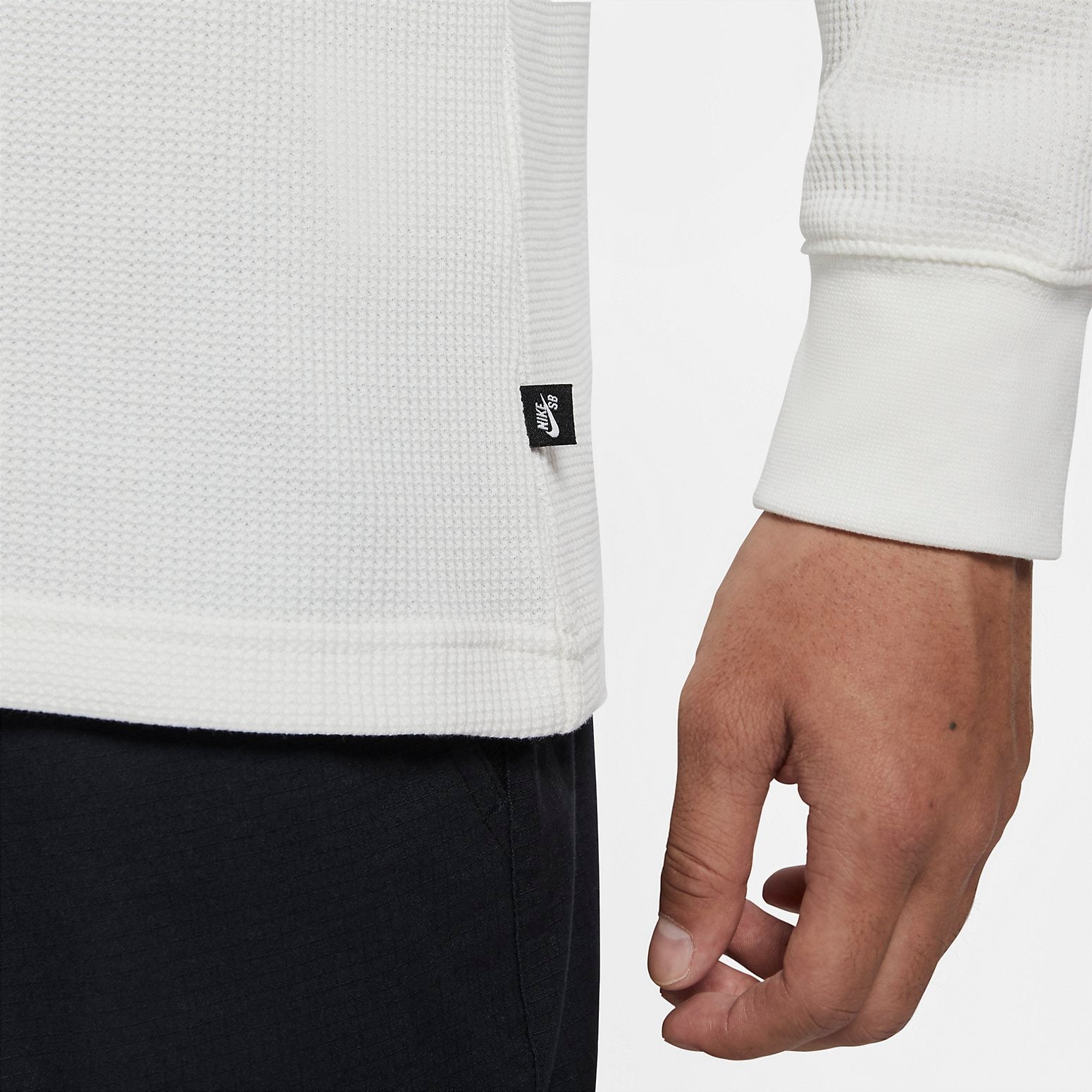 Nike SB Long-Sleeve Skate Thermal T-shirt 'White' DA4239-133
