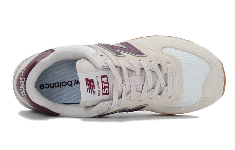 (WMNS) New Balance 574v2 'Moonbeam Burgundy' WL574RCF