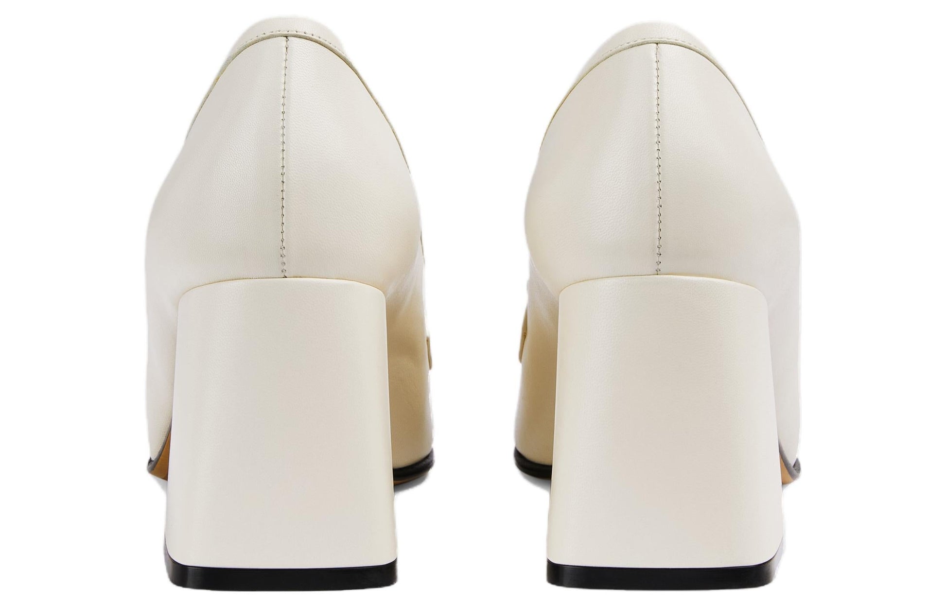 (WMNS) Gucci Horsebit Pump 'Off White Leather' 757753-AACE8-9022