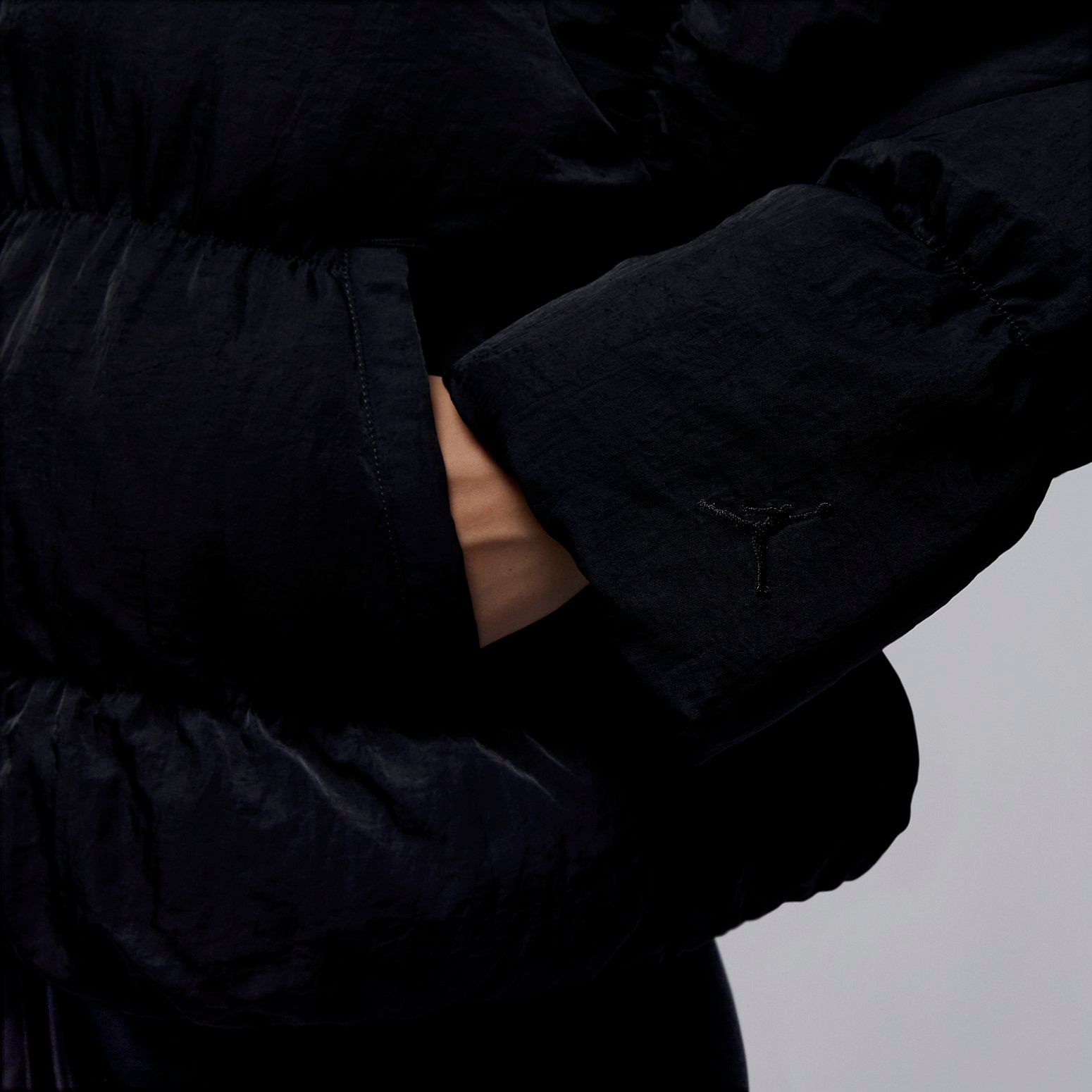 (WMNS) Air Jordan Puffer Jacket Asia Sizing 'Black' FB5150-010