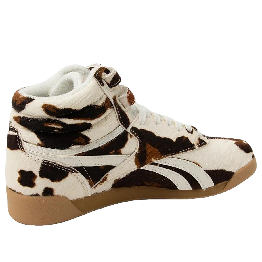 (WMNS) Reebok Freestyle Hi 'Cow' 100263870