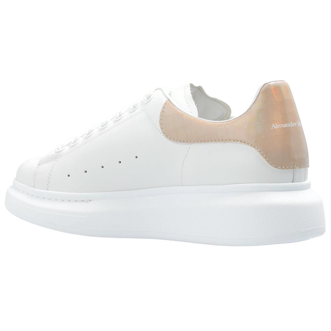 (WMNS) Alexander McQueen Oversized Sneakers 'Beige White' 718233WIEEL9863