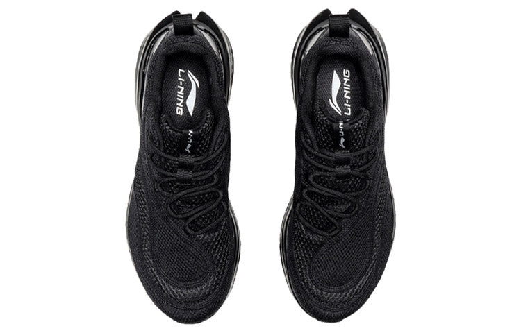 (WMNS) Li-Ning Running Shoes 'Triple Black' ARHQ126-4