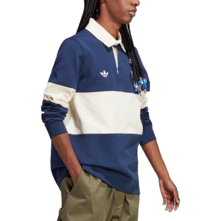 adidas Originals Blokepop Rugby Polo Shirt IP7174
