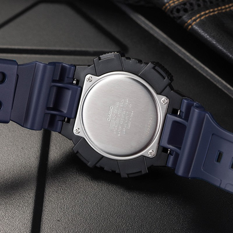 CASIO Waterproof Solar Powered Quartz Sports Mens Blue Analog AQ-S810W-2A2