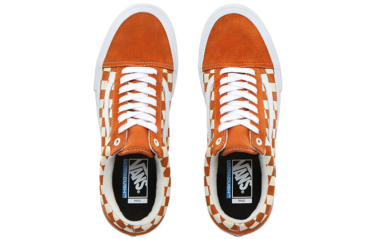 Vans Old Skool Pro 'Golden Oak Checkerboard' VN000ZD4UZW